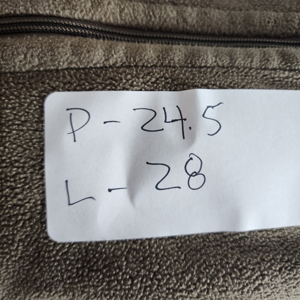 Patagonia Classic Synchilla Fleece Jacket Mens L Full Zip Brown Khaki 26511 - Picture 8 of 9